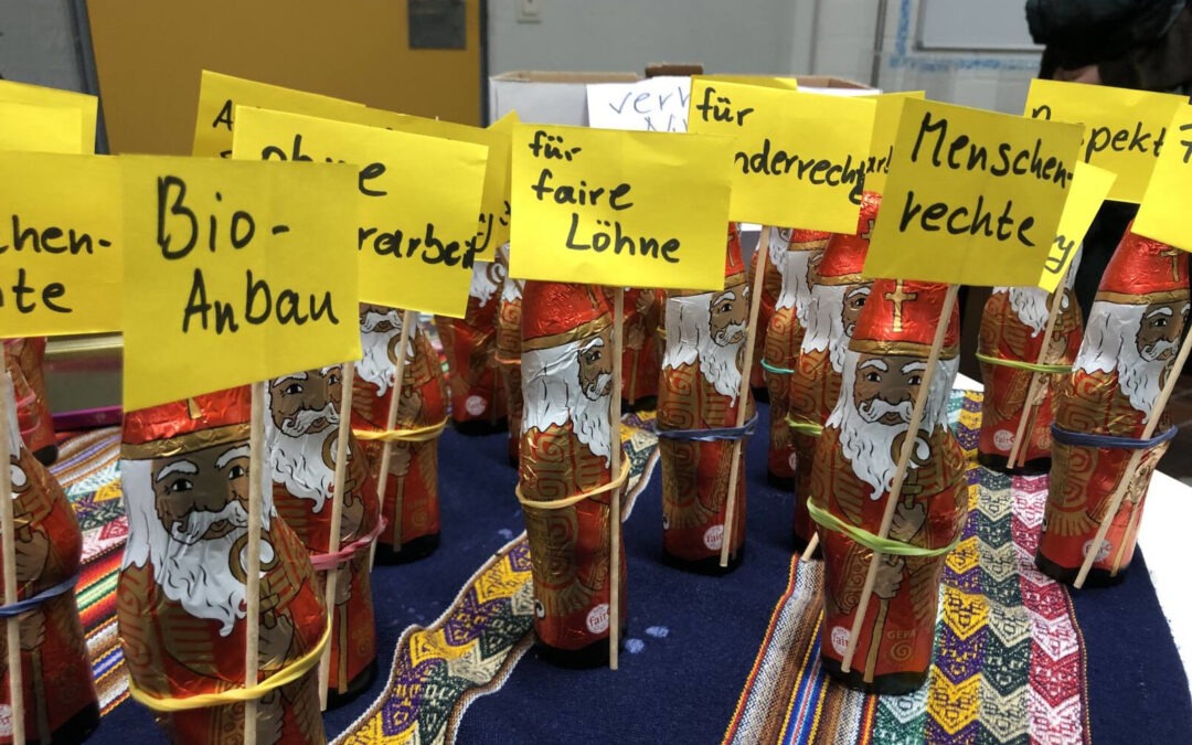 Faire Nikoläuse an der Angelaschule