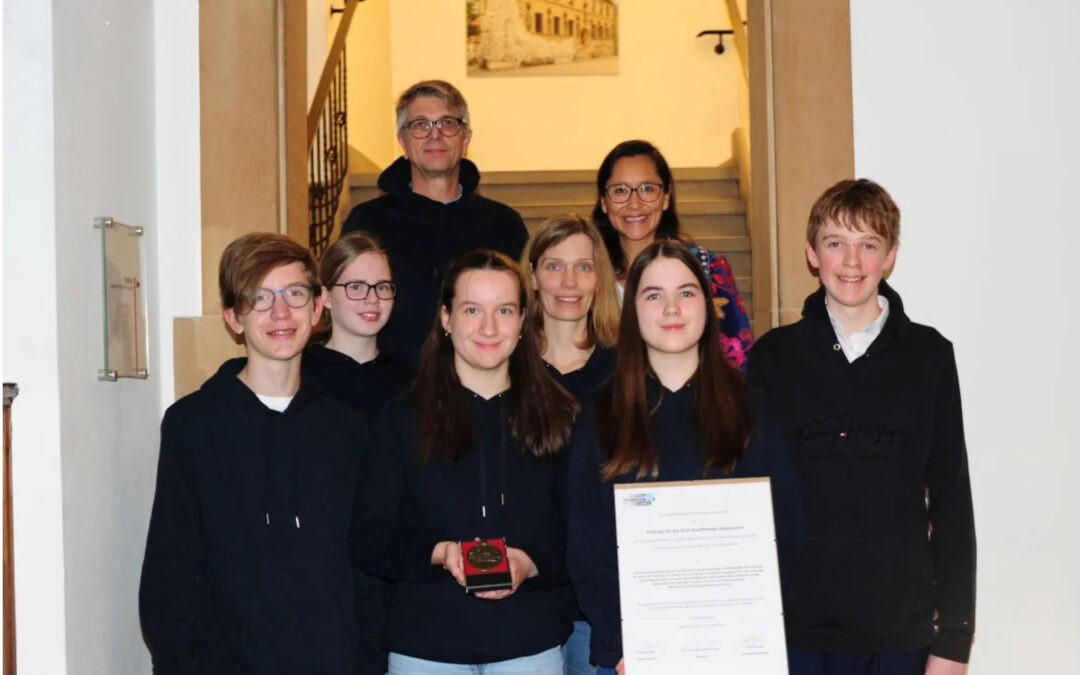 Fairtrade-AG des GSG erhält Jugendmedaille 2024