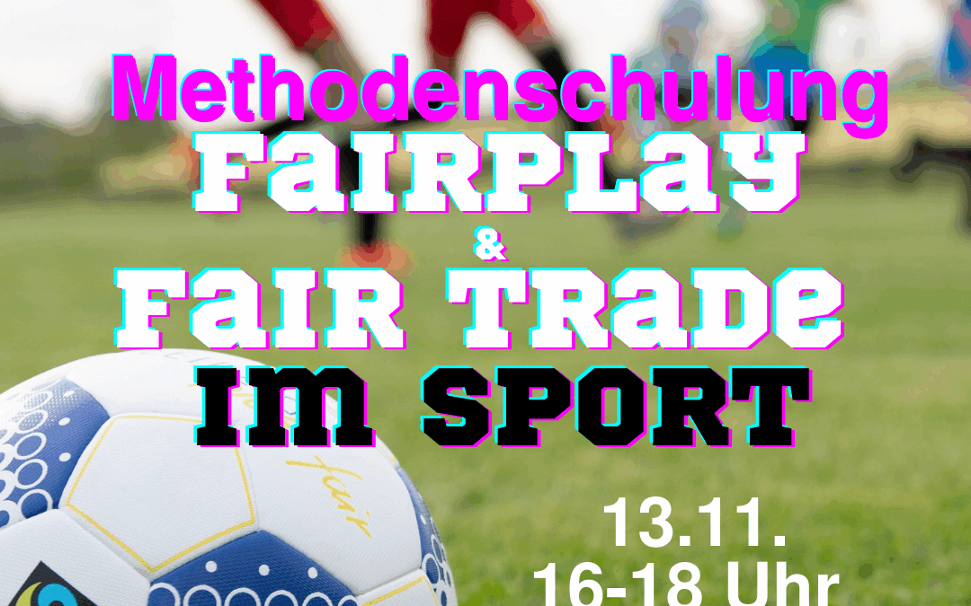 Methodenworkshop für fairen Sport am 13.11.2025